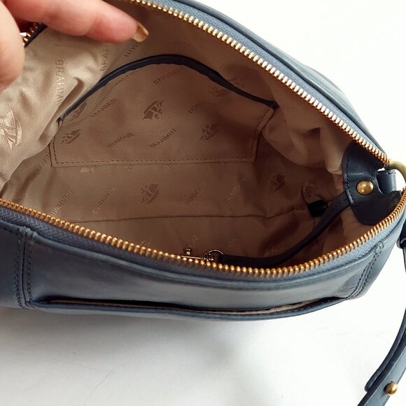 Brahmin Blue Crossbody Bag - Picture 13 of 13